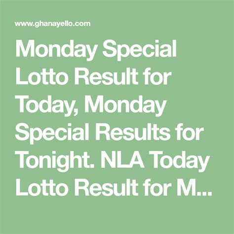 monday special lottery|monday wednesday lotto results.